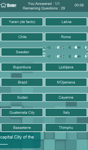【免費解謎App】Brain Trivia Country Capitals-APP點子