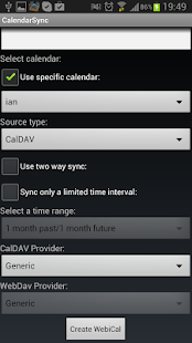 CalendarSync - CalDAV and more - screenshot thumbnail
