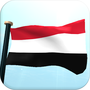 Yemen Flag 3D Live Wallpaper