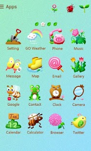 How to install Spring GO Launcher Theme v1.1 apk for android