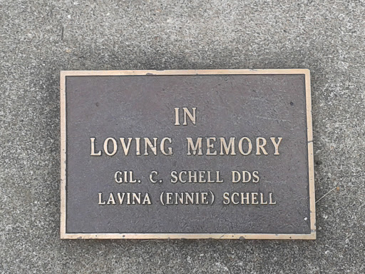 In Loving Memory of Schell Plaque