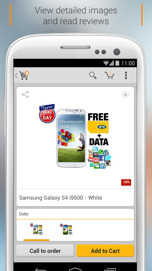 JUMIA Online shopping screenshot