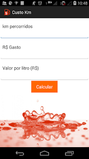 Custo por Km Screenshots 0