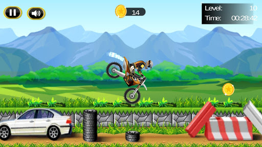 特技自行车赛车;赛; Stunt Bike Race