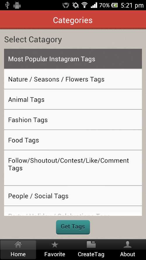 Android application TagDistrict Pro screenshort