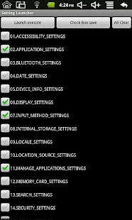 Setting Launcher