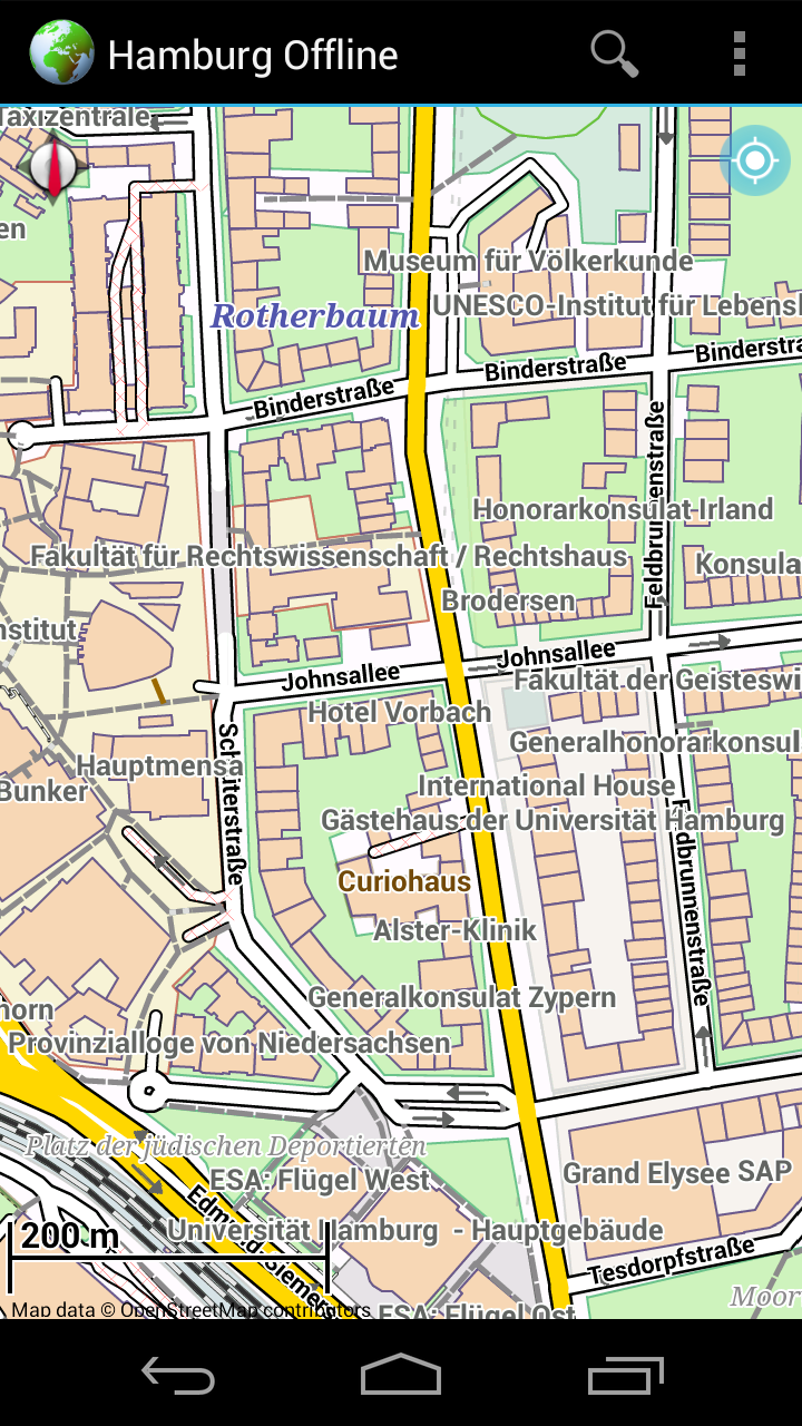 Offline Map Hamburg Screen 3
