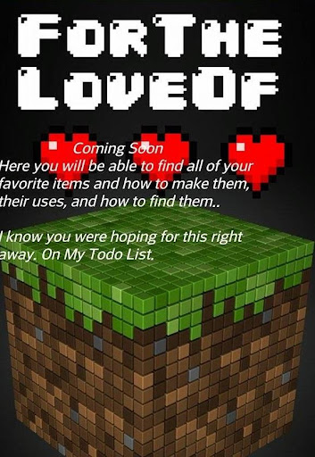 For the Love of Minecraft