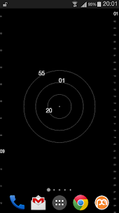 Lastest Orbital Clock Live Wallpaper APK