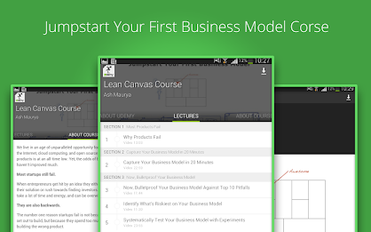 Lean Canvas Course by Udemy poster 7