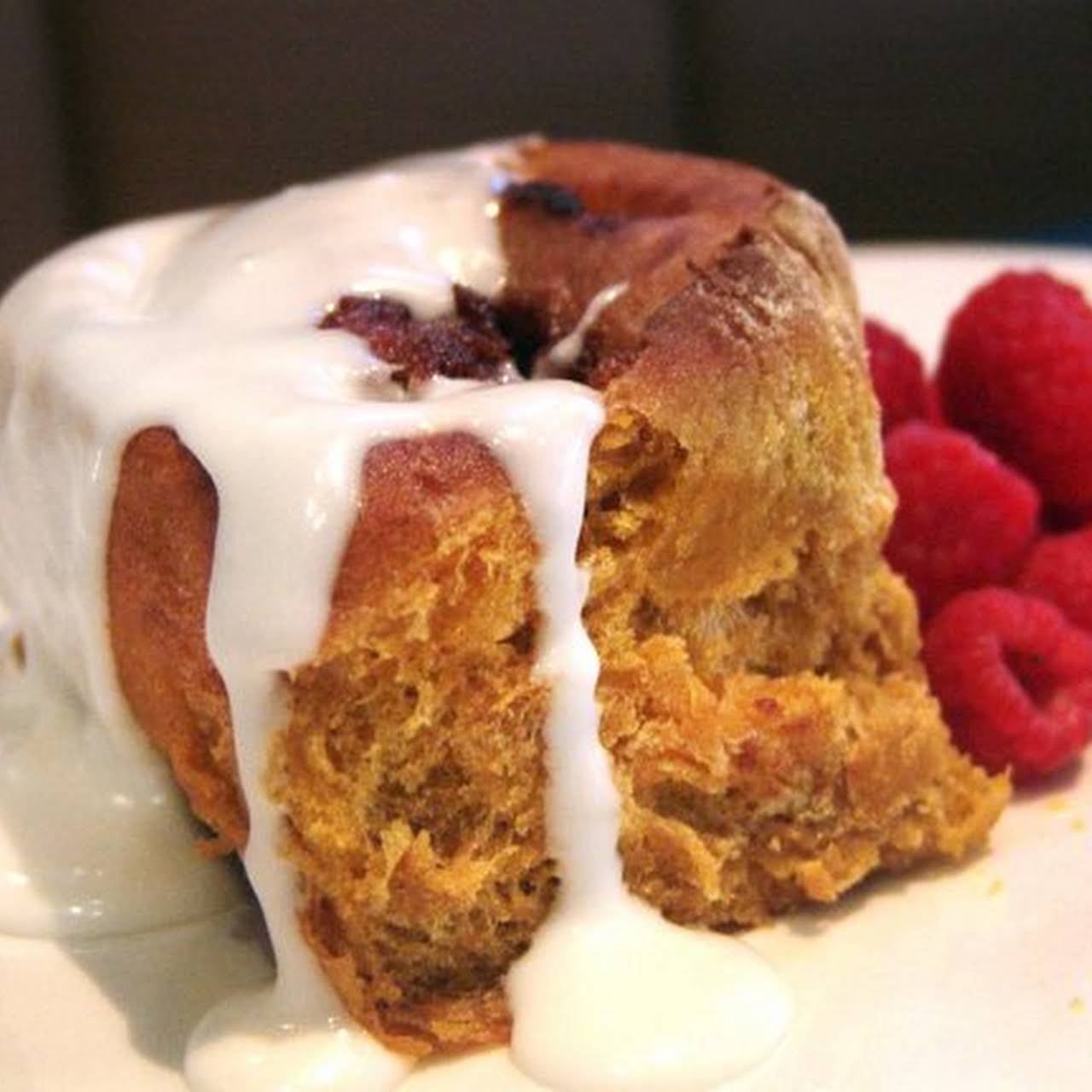 Pumpkin Ale Cinnamon Roll