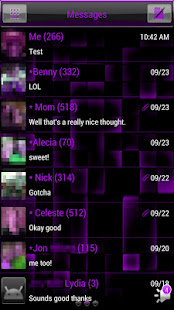 GO SMS Theme Purple Kush Glass(圖2)-速報App