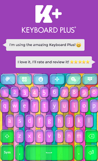 Keyboard Plus Crazy Colored