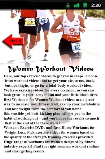 【免費健康App】Women Workout Videos-APP點子