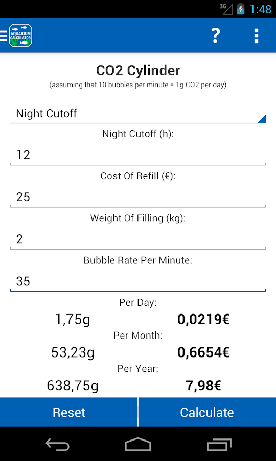 Download Aquarium Calculator for PC - choilieng.com