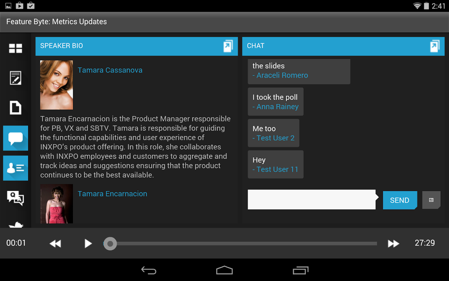   XPOCAST – Capture d'écran 