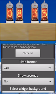 How to install Nixie Tube Clock Widget (LITE) lastet apk for android