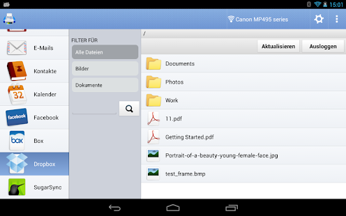 PrintHand Mobile Print Screenshot