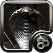 GO Launcher theme Black Cobra