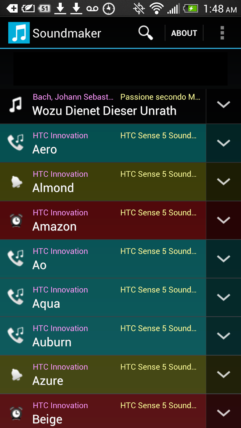 Ringtone Maker and Editor Screen 1