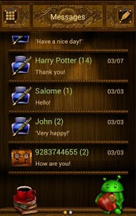 Free GOSMS/POPUP  Android Shelves APK for PC