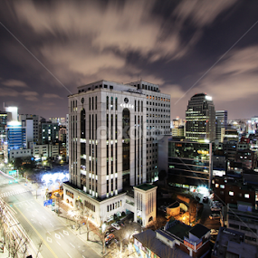 Seoul by Daud Terang Budiman - City,  Street & Park Night