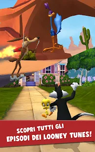 Looney Tunes: La corsa! Screenshot