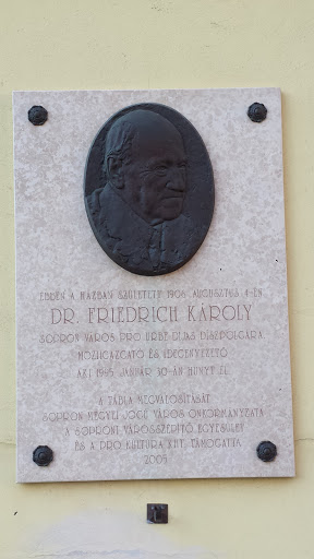 Dr.  Freiedrich Károly 