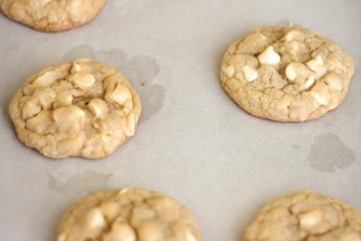 White Chocolate Macadamia Nut Cookies