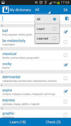 【免費教育App】Filipino English dictionary-APP點子