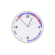 Business Clock Widget - Free  Icon