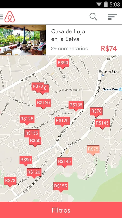 Airbnb - screenshot