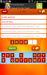 Clues to Bible Character poster 5