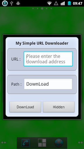 My Simple URL Downloader