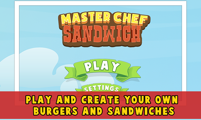 Android application Chef Hamburger Maker screenshort