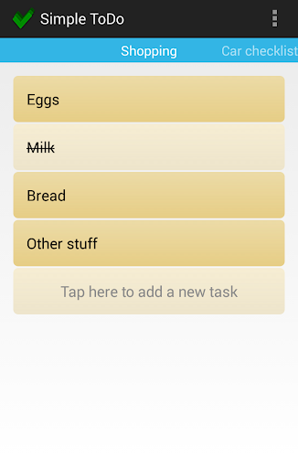 ToDo - The simple task list