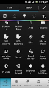 1Tap Quick Bar -Quick Settings Screenshot