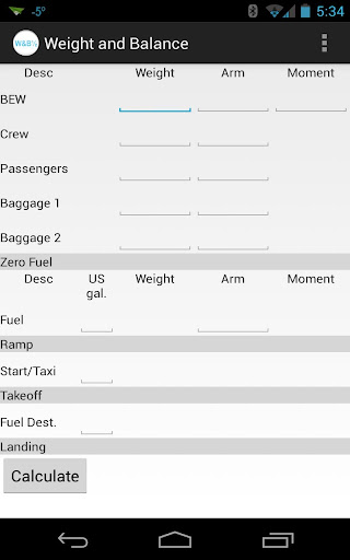 Weight and Balance Aviation