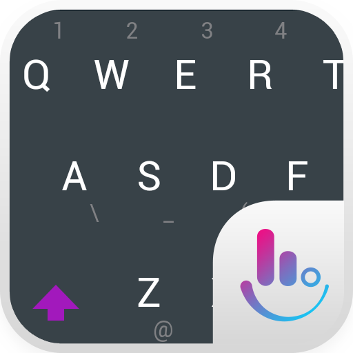 Purple Droid Keyboard Theme LOGO-APP點子