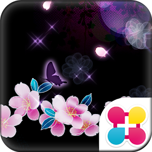 Beautiful Theme Sakura Night.apk 1.0
