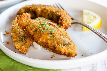 Portobello Mushroom Schnitzel