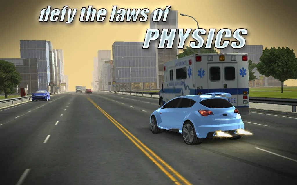 XRacer: The traffic - screenshot