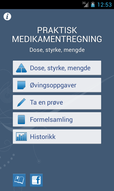 Android application MedRegning screenshort