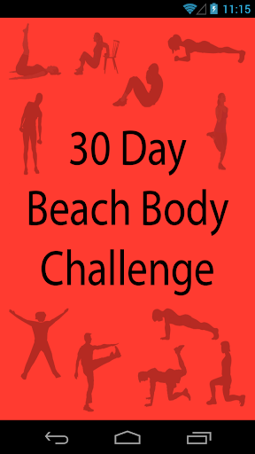 30 Day Beach Body Challenge
