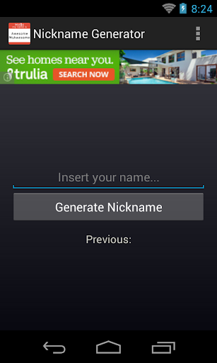 Nickname Generator