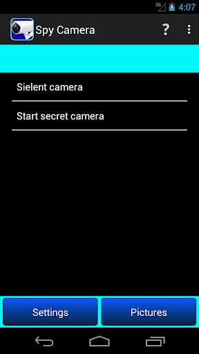 silent spy camera