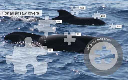 【免費解謎App】Whales Jigsaw Puzzles-APP點子