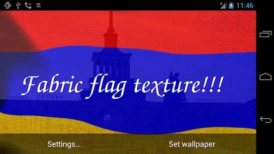 3D Armenia Flag LWP + Screenshots 8