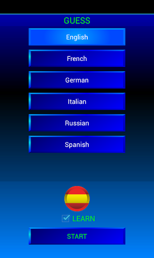 Guess and learn Spanish