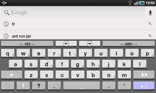 Android application AnySoftKeyboard 3D Theme screenshort